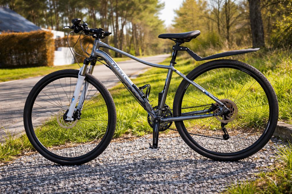 Trek Neko Dual Sport maat 18” / 57.5 cm Shimano Deore, Fietsen en Brommers, Ophalen, Gebruikt, 57 cm of meer, Dames