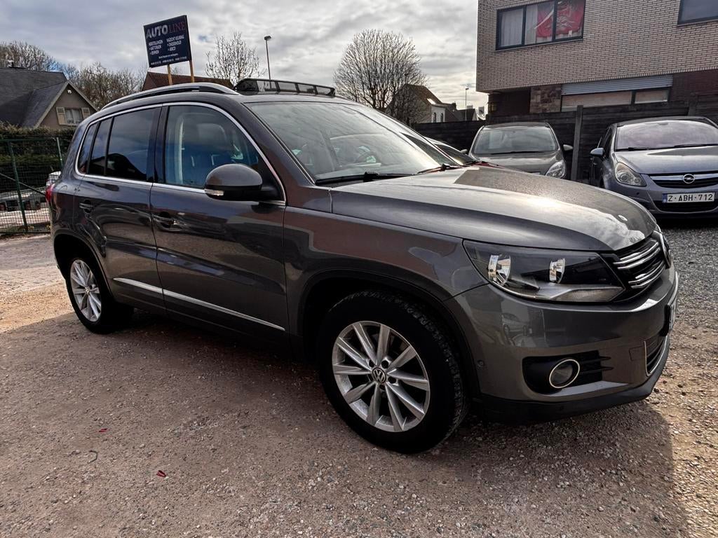 Vw tiguan 1.4 turbo benzine/automaat/word gekeurd, Auto's, Euro 5, Zwart, 4 cilinders, USB