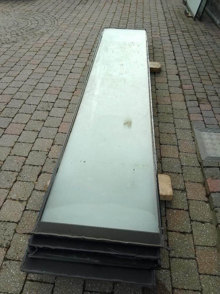 Glas, Doe-het-zelf en Bouw, Glas en Ramen, Ophalen, Gebruikt, Minder dan 80 cm, 160 cm of meer