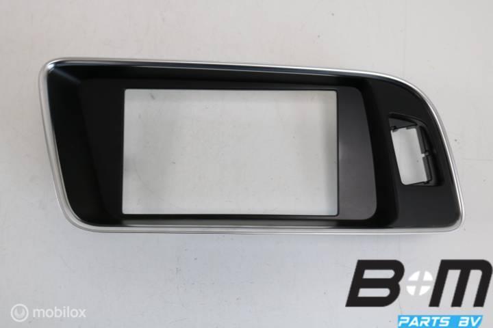 Omranding van MMI scherm Audi Q5 8R 8R1857186P, Auto-onderdelen, Gebruikt