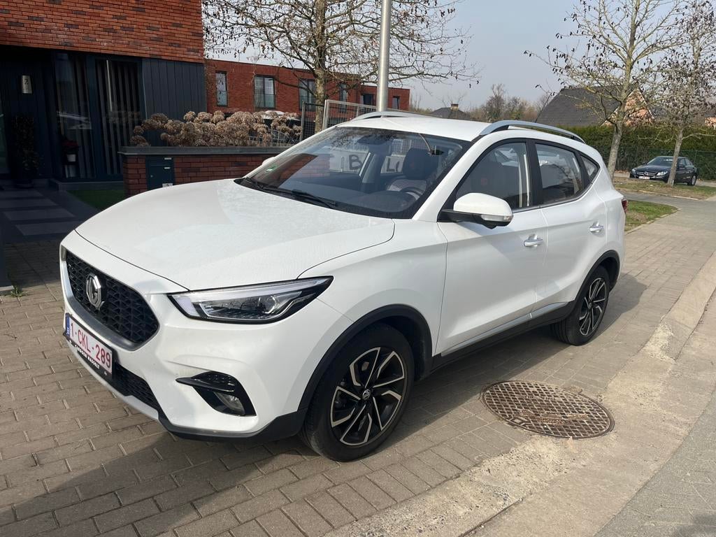 MG ZS Bj 2023 1.5 Benzine, Auto's, MG, Voorwielaandrijving, ZS, Wit, Leder
