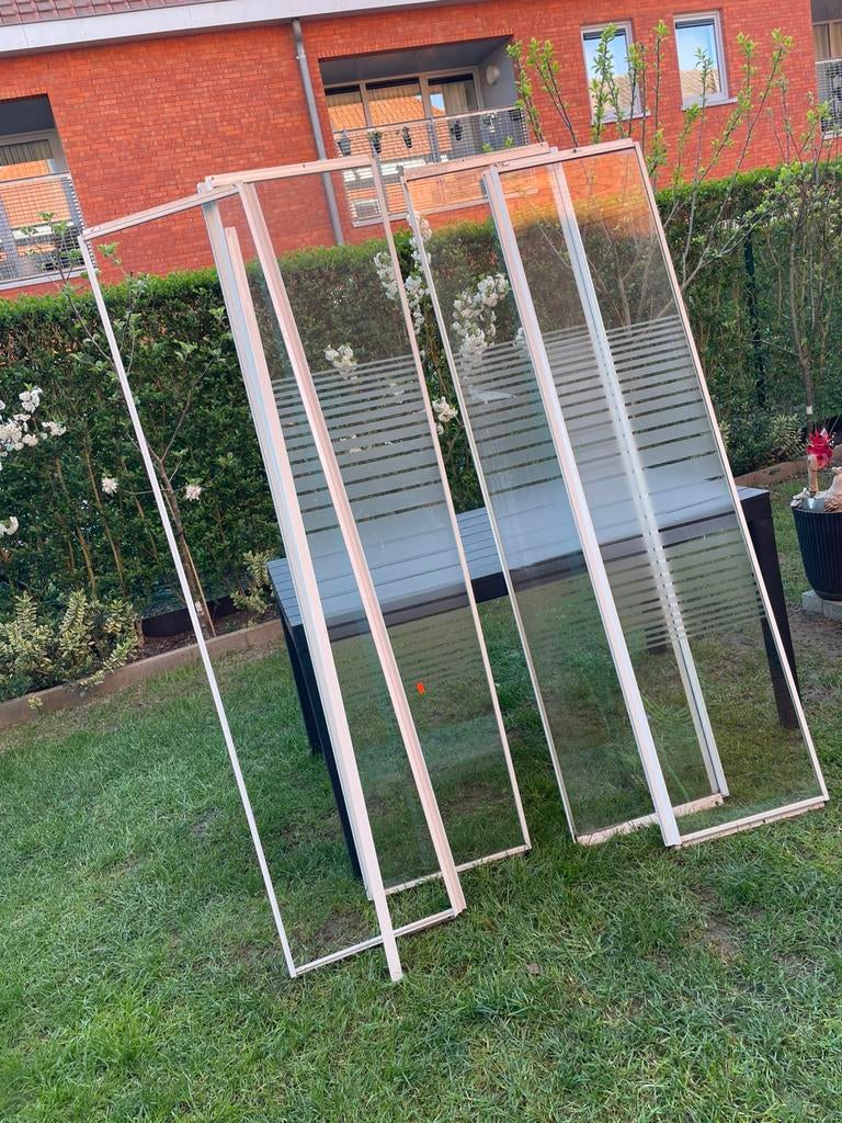 Dochecabine glazen, Ophalen of Verzenden, Gebruikt