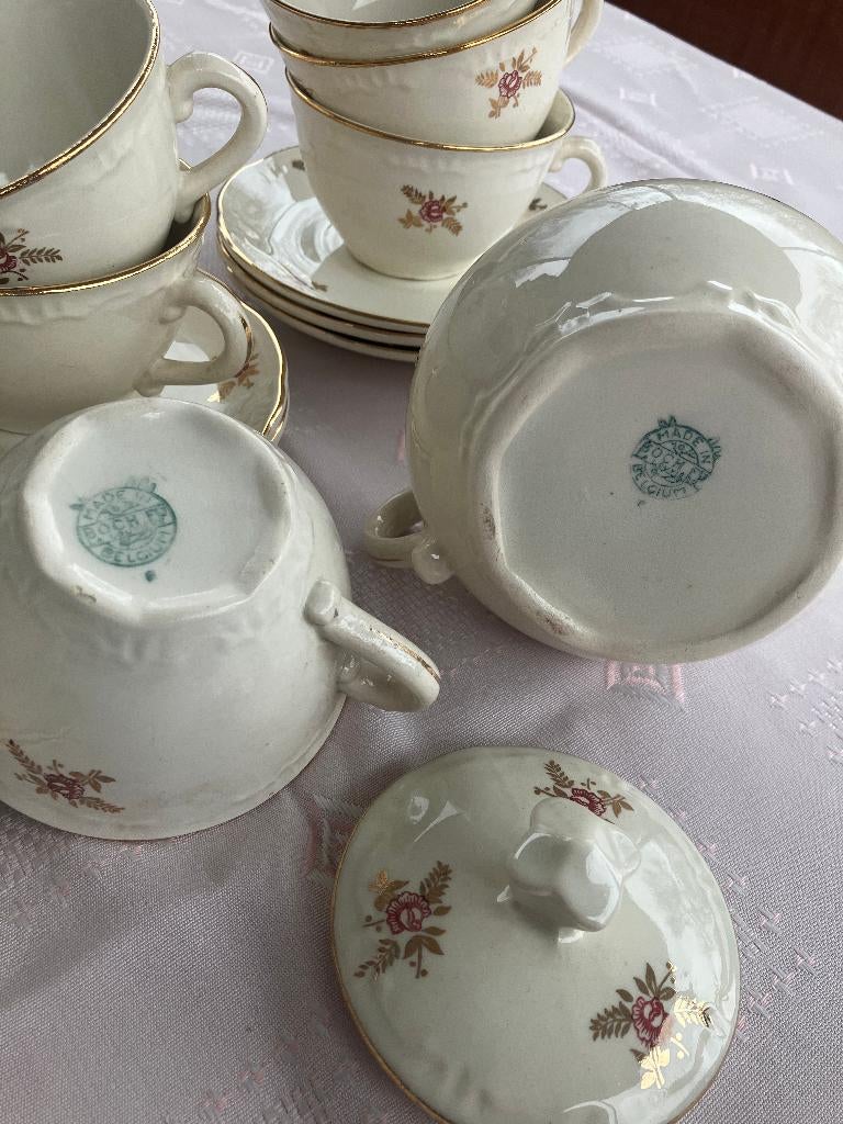 Vintage Boch koffieservies – periode 1945-1965, Antiek en Kunst, Ophalen