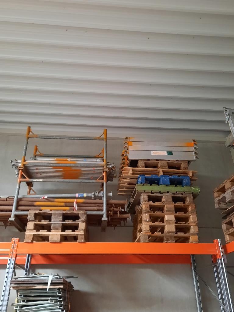 Professionele alu stelling te koop, Bricolage & Construction, Échelles & Escaliers, Utilisé, Enlèvement