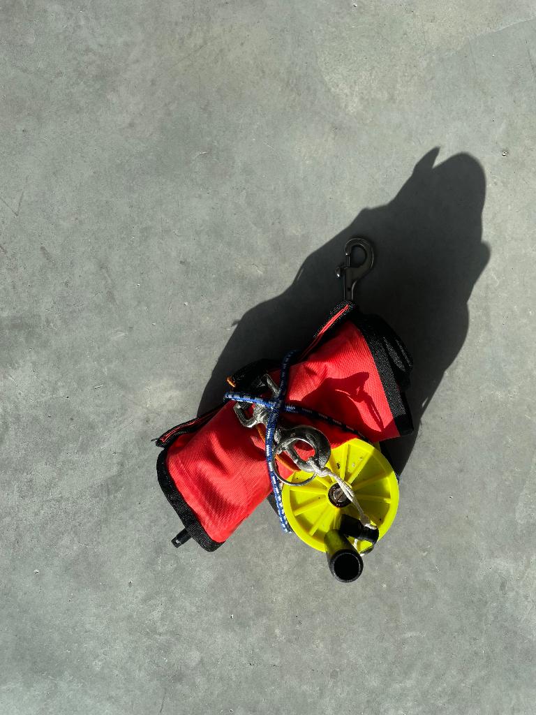 OSB boei met reel, Sports nautiques & Bateaux, Enlèvement, Comme neuf, Autres types