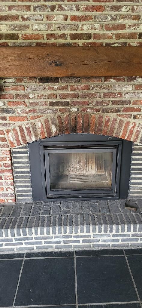 Inbouw haard, Huis en Inrichting, Ophalen, Gebruikt, Inbouwhaard, Houthaard