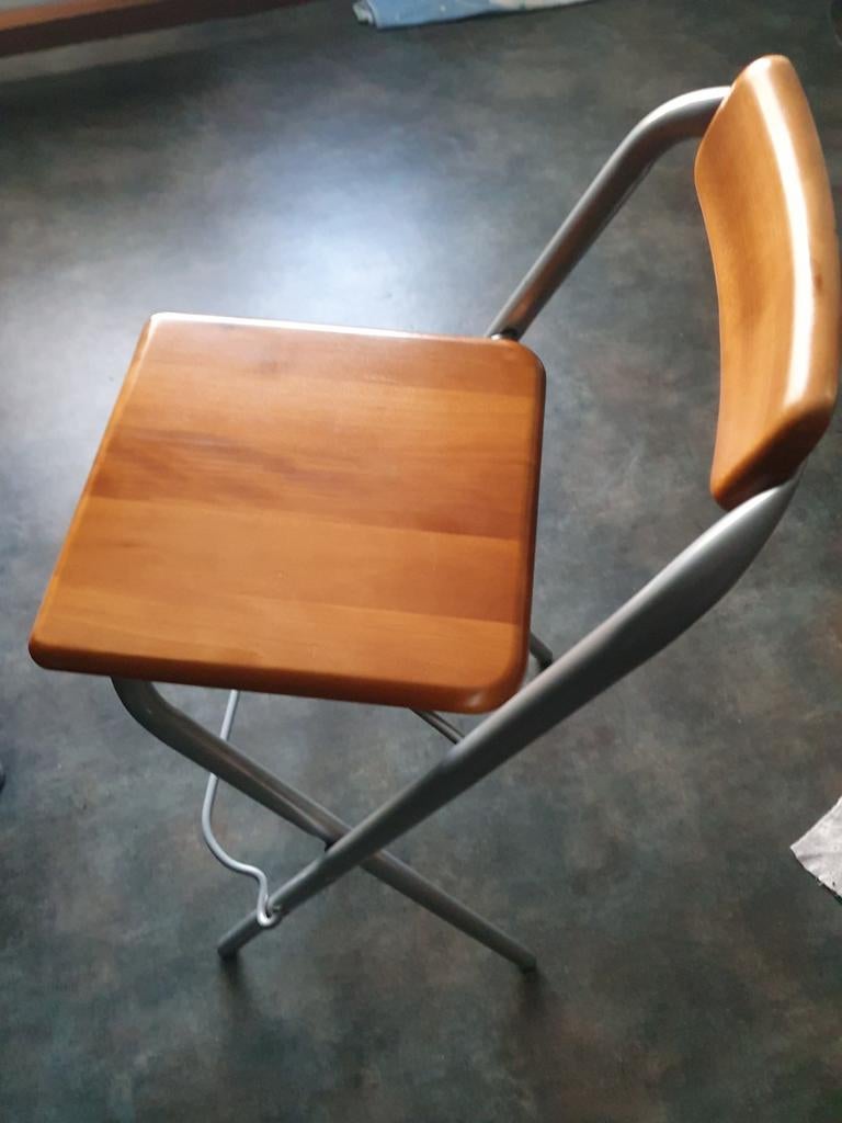 Tabourets, Enlèvement, Gris, Bois