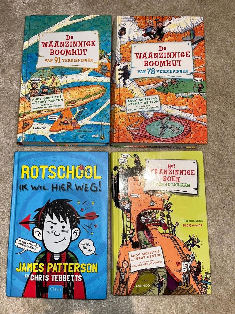 boeken voor kinderen DE WAANZINNIGE BOOMHUT, Boeken, Ophalen