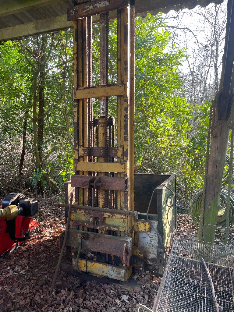 landbouw hefmast, Ophalen, Werkplaats, Gebouw of Erf