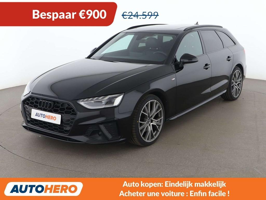 Audi A4 40 TFSI Mild-Hybrid S line (bj 2020, automaat), Auto's, Audi, Gebruikt, Euro 6, 1984 cc, A4
