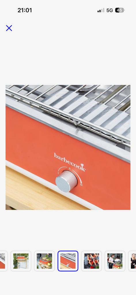 Barbecook E-Carlos, Jardin & Terrasse, Enlèvement, Neuf