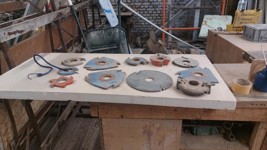 Fraises pour toupie, Bricolage & Construction, Leitz, Utilisé, Inconnu, Bxl