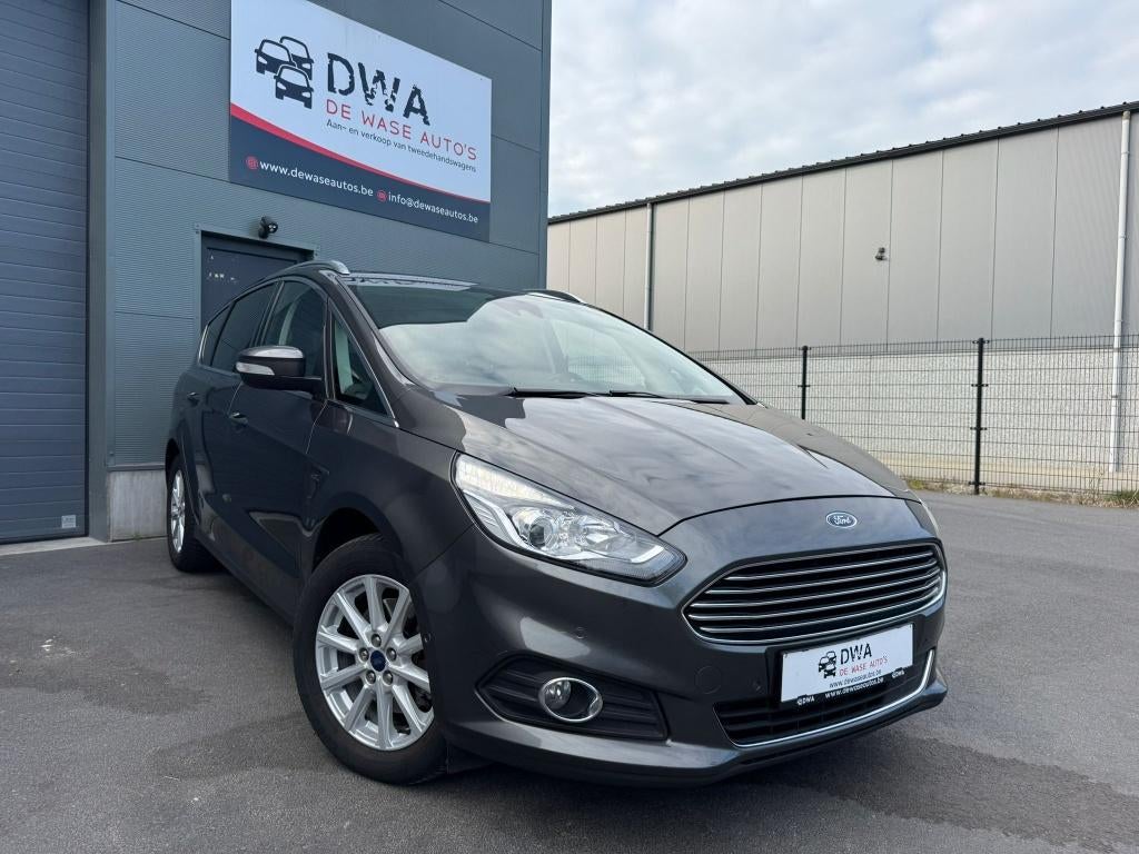 Ford S-Max | Automaat | 7-zitter | Euro 6 | Comfort & Ruimte, Auto's, Ford, 1998 cc, 7 zetels, Bedrijf, Diesel