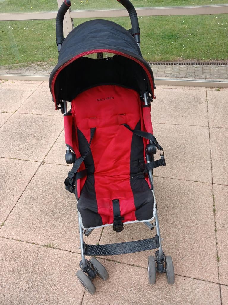 Maclaren Quest opvouwbare wandelwagen met 8 wielen, Gebruikt, Maclaren