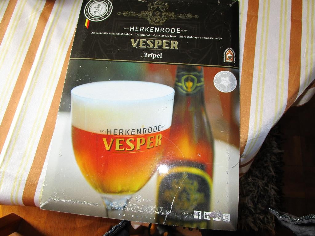 ijzeren reclame borden van bier soorten, Verzamelen, Biermerken, Ophalen, Gebruikt