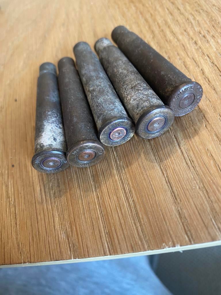 WW2 Lee Enfield hulzen 303, Ophalen of Verzenden, Landmacht, Hulzen of Bodemvondsten