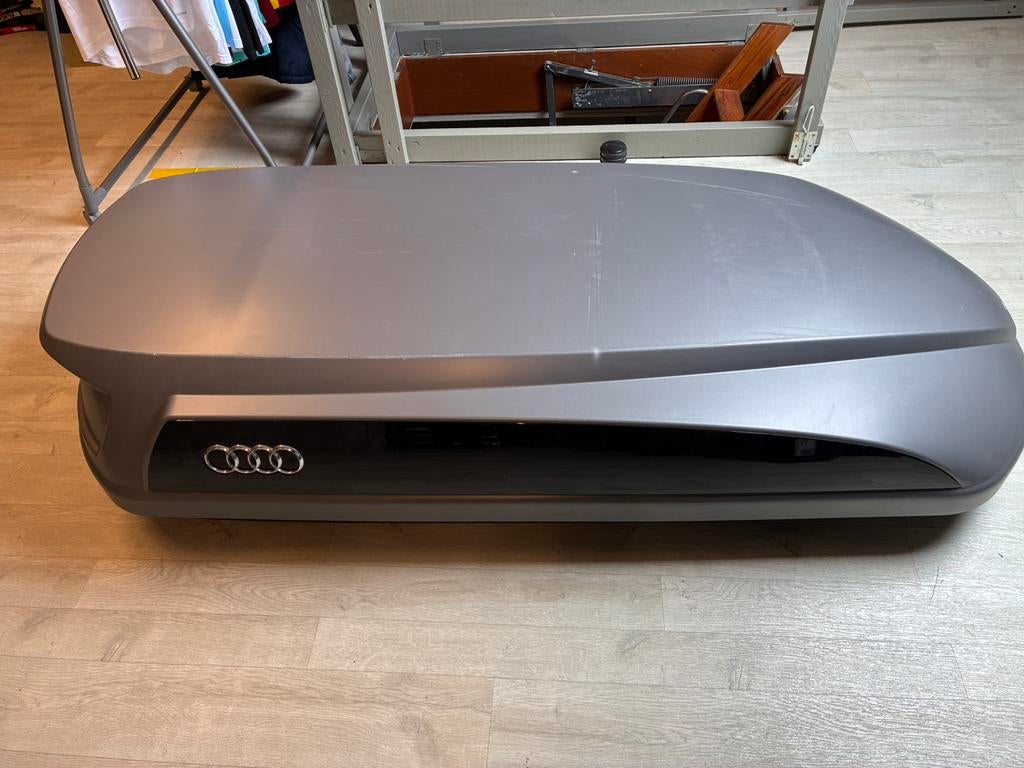 dakkoffer orgineel audi q5, Auto diversen, Dakkoffers, Ophalen, Zo goed als nieuw