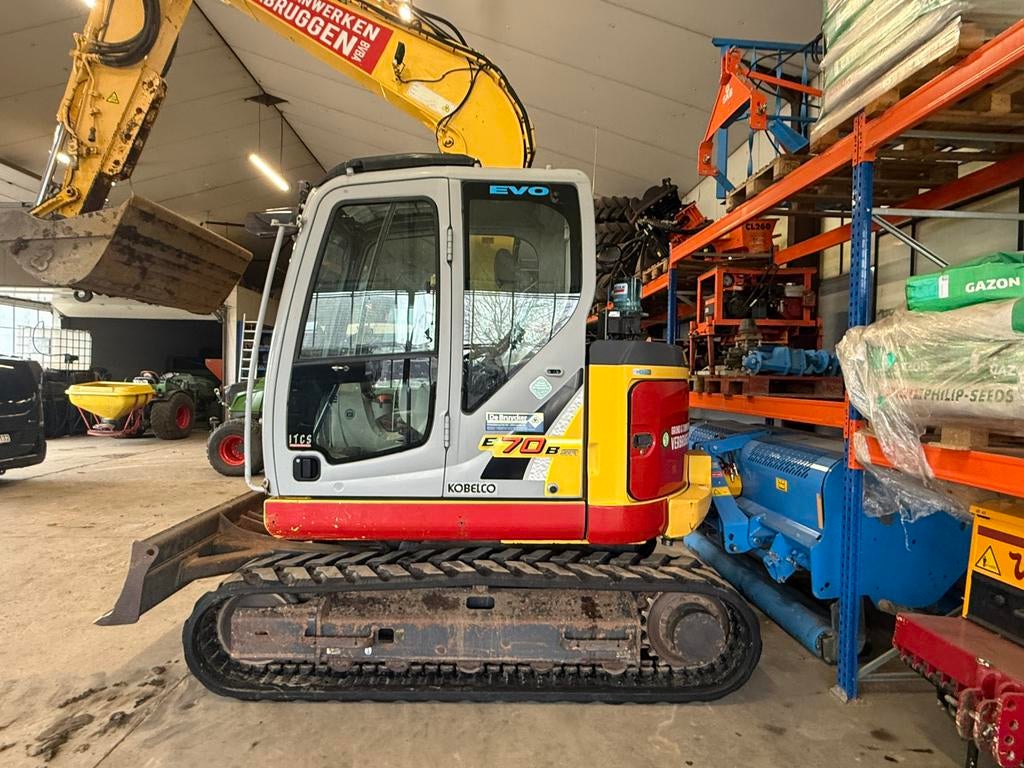 Kobelco graafmachine, minigraver, rupskraan, Enlèvement, Excavatrice