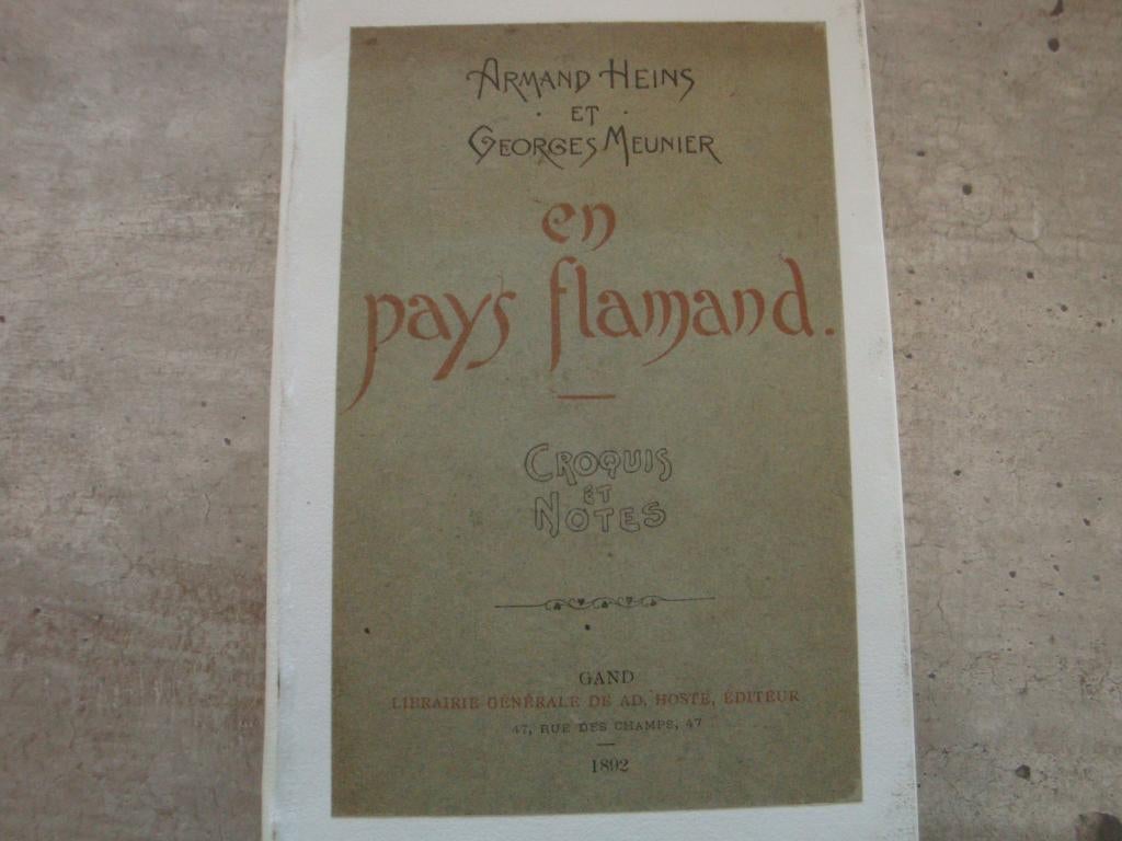 EN PAYS FLAMAND- ARMAND HEINS .., Enlèvement ou Envoi, Utilisé