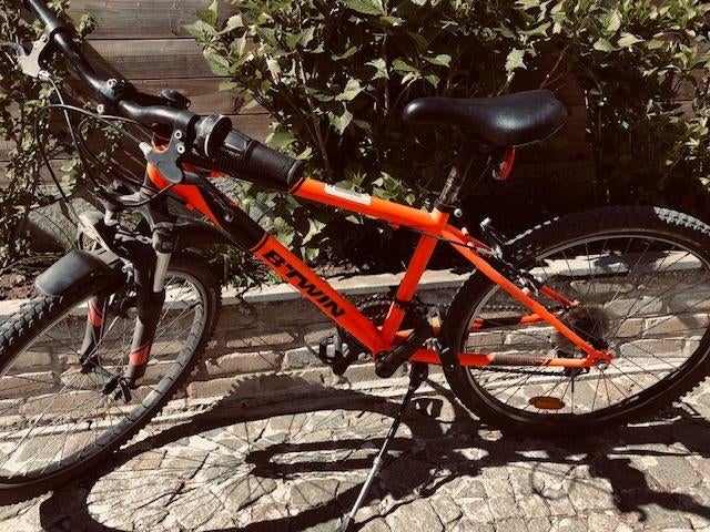 kinderfiets, Ophalen, Gebruikt