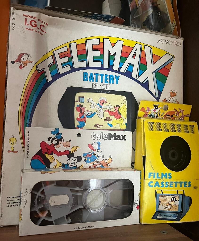 Vintage années 70 Telemax mini télé à cassettes, Enlèvement ou Envoi, Neuf