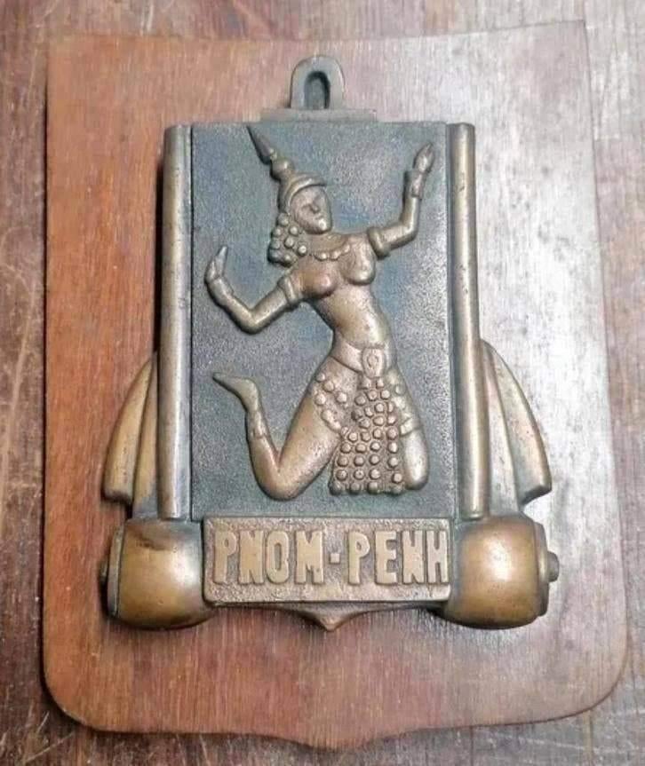 Plaque bronze patrouilleur pnom-penh WW2 Indochine, Collections, Objets militaires | Seconde Guerre mondiale, Envoi, Marine, Emblème ou Badge