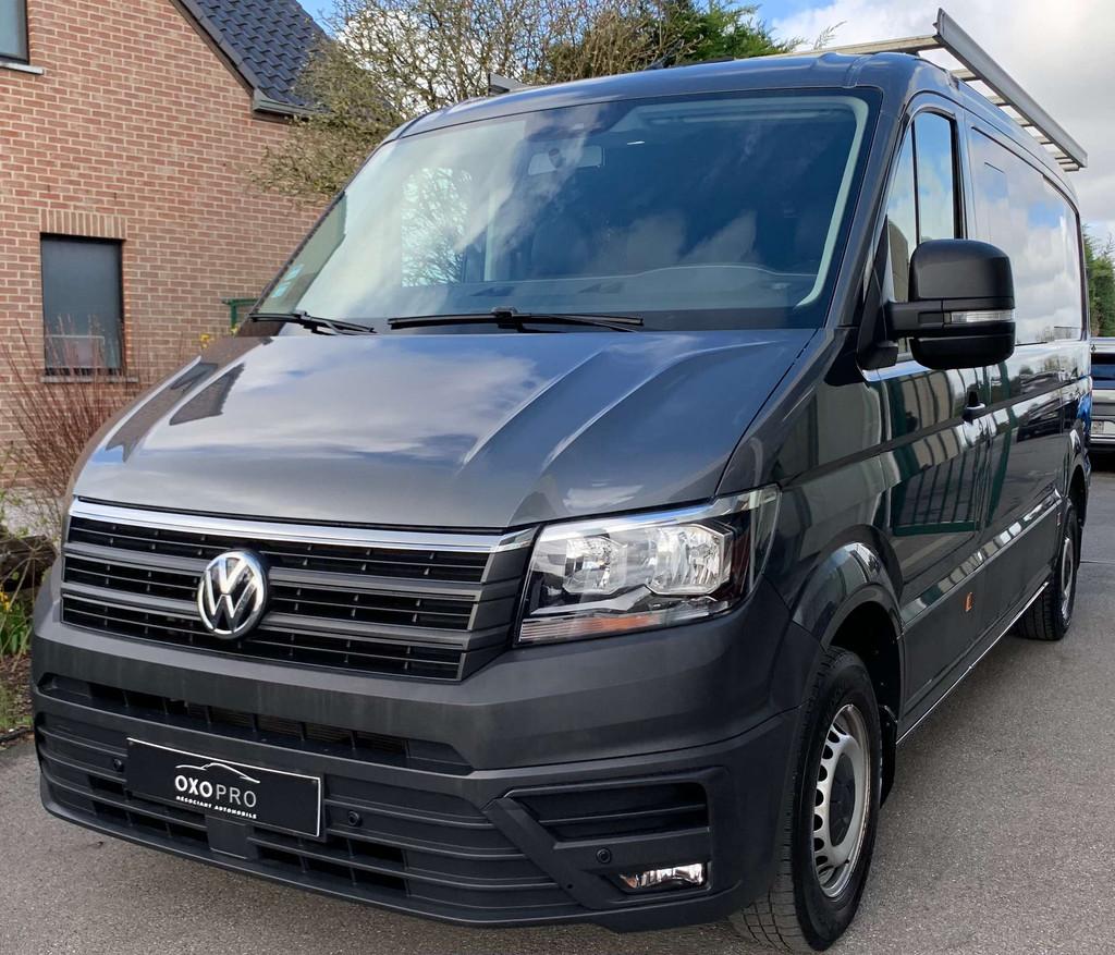 Volkswagen Crafter DOUBLE CABINE 6 PLACES / 2.0TDI 140CV /19, Autos, Camionnettes & Utilitaires, Argent ou Gris, Entreprise, 5 portes
