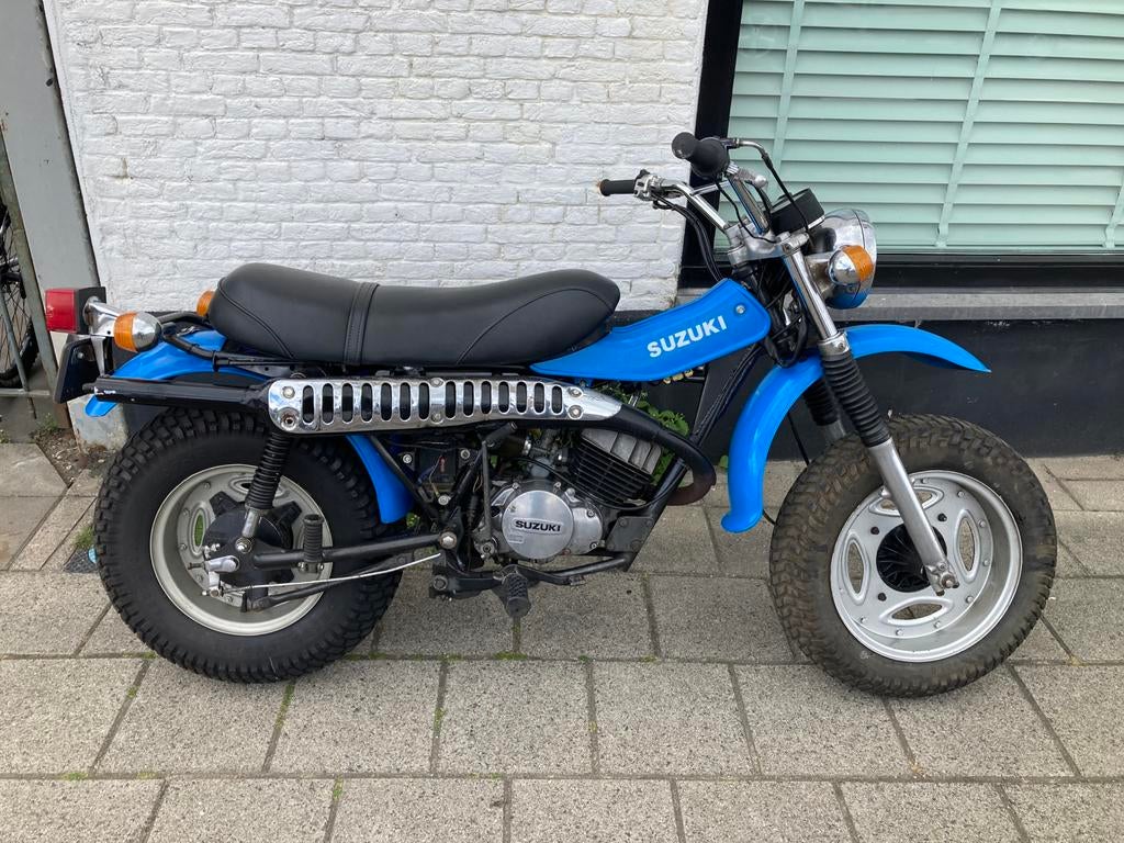 Suzuki RV 125 / 1974 - Tracker -  Big Wheel, Motos, Occasion, Permis Moto A1 minimum, Moto de cross, 1 cylindre