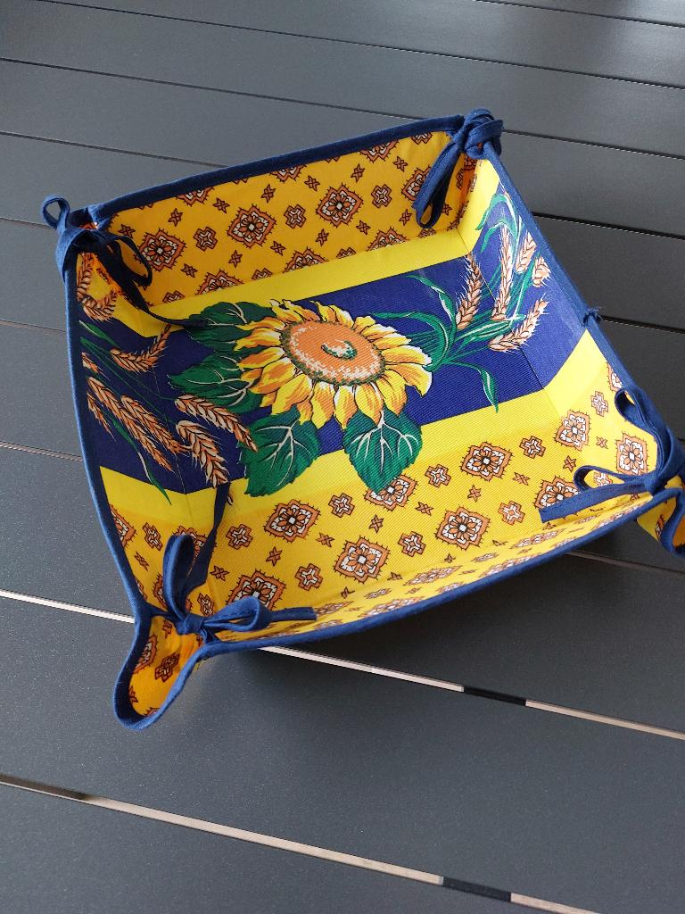 Panier à pain provençal, Enlèvement ou Envoi, Panier, Autres matériaux, Carré