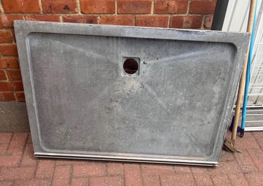 douche onderdak in arduinen steen, Tuin en Terras, Tegels en Klinkers, Ophalen, Gebruikt, Overige materialen, Overige typen