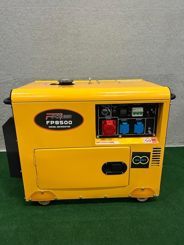 Nieuwe 6.5KW diesel aggregaten met elektrische start, Bricolage & Construction, Enlèvement, Neuf