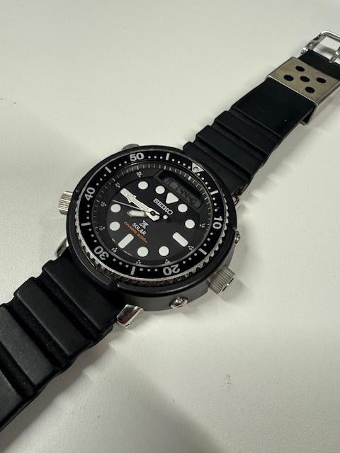 Seiko « Arnie reissue » SNJ025P1 - Prospex Solar, Montre-bracelet, Seiko, Enlèvement ou Envoi, Comme neuf