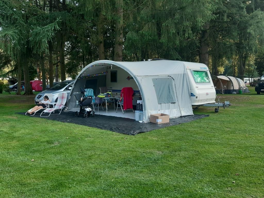 Opblaasbare voortent karsten  (kwaliteit), Caravans en Kamperen, Ophalen