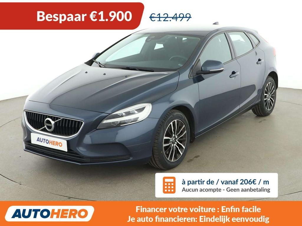 Volvo V40 2.0 T2 Momentum (bj 2019), Auto's, Volvo, Gebruikt, Euro 6, 1969 cc, Blauw