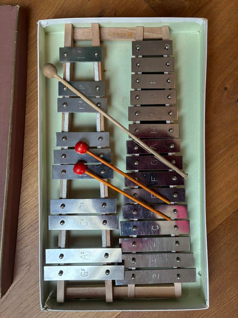 Goldon Chromatic Elite Glockenspiel (Xylofoon) A-880, Muziek en Instrumenten, Drumstellen en Slagwerk, Ophalen, Gebruikt