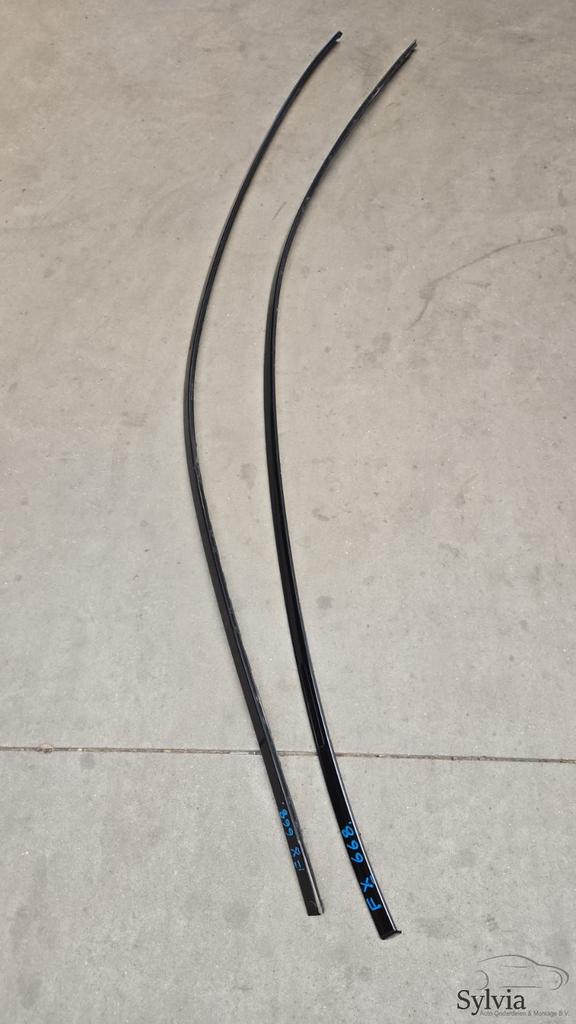 Dak lijsten set BMW 5 serie F10 Schwarz II 668 7207671 51137, Gebruikt, -, -, Ophalen of Verzenden