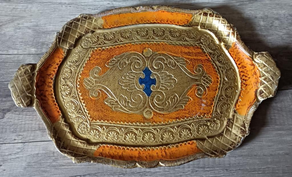 Un plateau de marqueterie, Ophalen of Verzenden