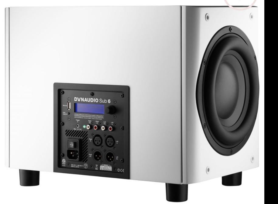 Dynaudio Sub6 subwoofer, TV, Hi-fi & Vidéo, Enlèvement, Subwoofer