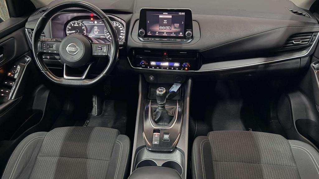 Nissan Qashqai 1.3 Benzine CarPlay Pano Trekhaak EURO 6d Gar, Auto's, Nissan, Electronic Stability Program (ESP), Gebruikt, Zwart