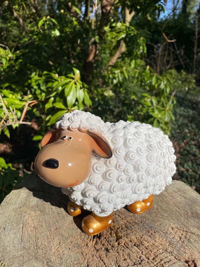 Bottes dorées Bolsheepje, chambre de bébé 23 cm, Enlèvement ou Envoi, Neuf, Synthétique, Animal