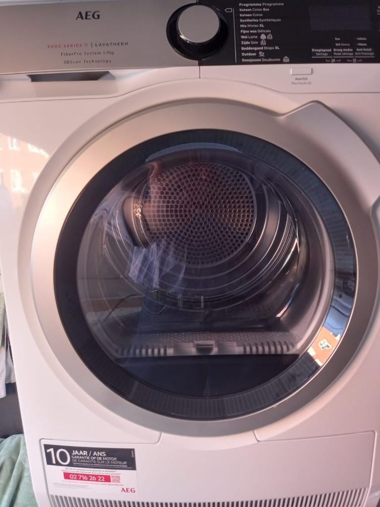 AEG 9 kg droger met warmtepomp A +++. 9000-serie, Ophalen, Zo goed als nieuw