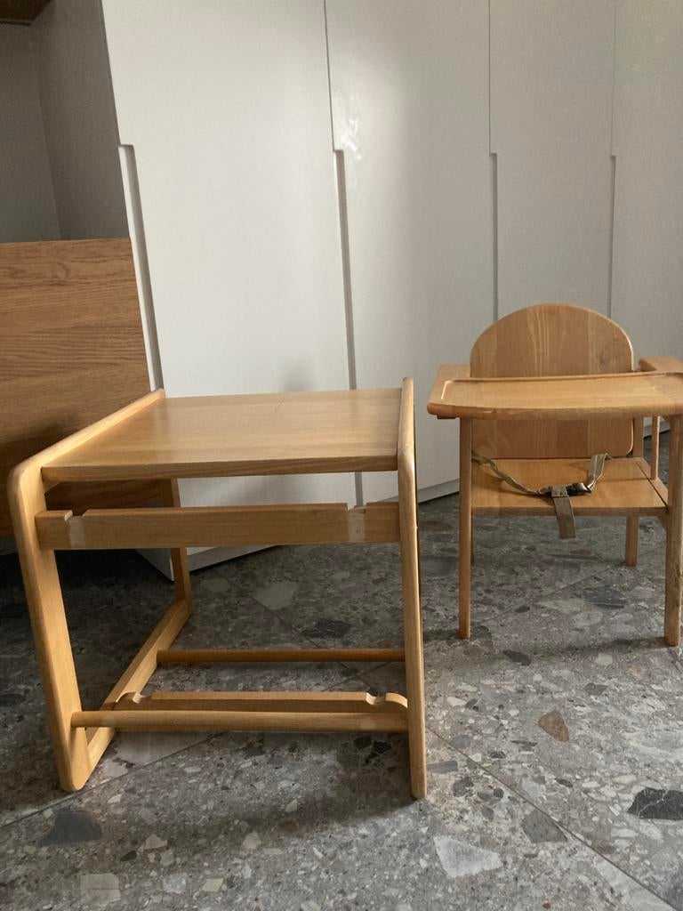 Een houten kinderstoel, Huis en Inrichting, Ophalen, Gebruikt