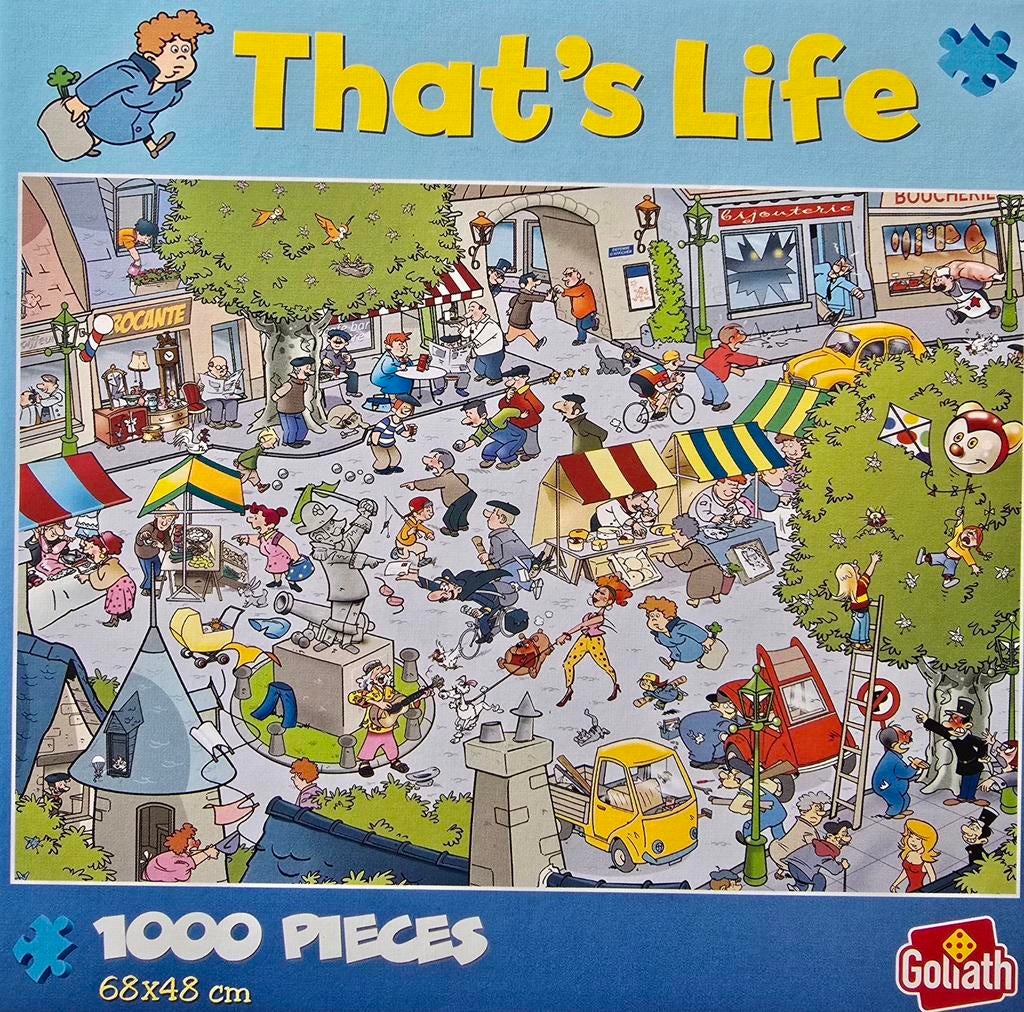 That's Life - 1000 stuks, Enlèvement