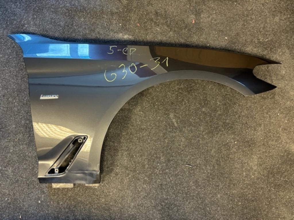 BMW 5 Serie G30 G31 Scherm Spatbord Rechts Luxury Line A90, Gebruikt, -, -, Rechts