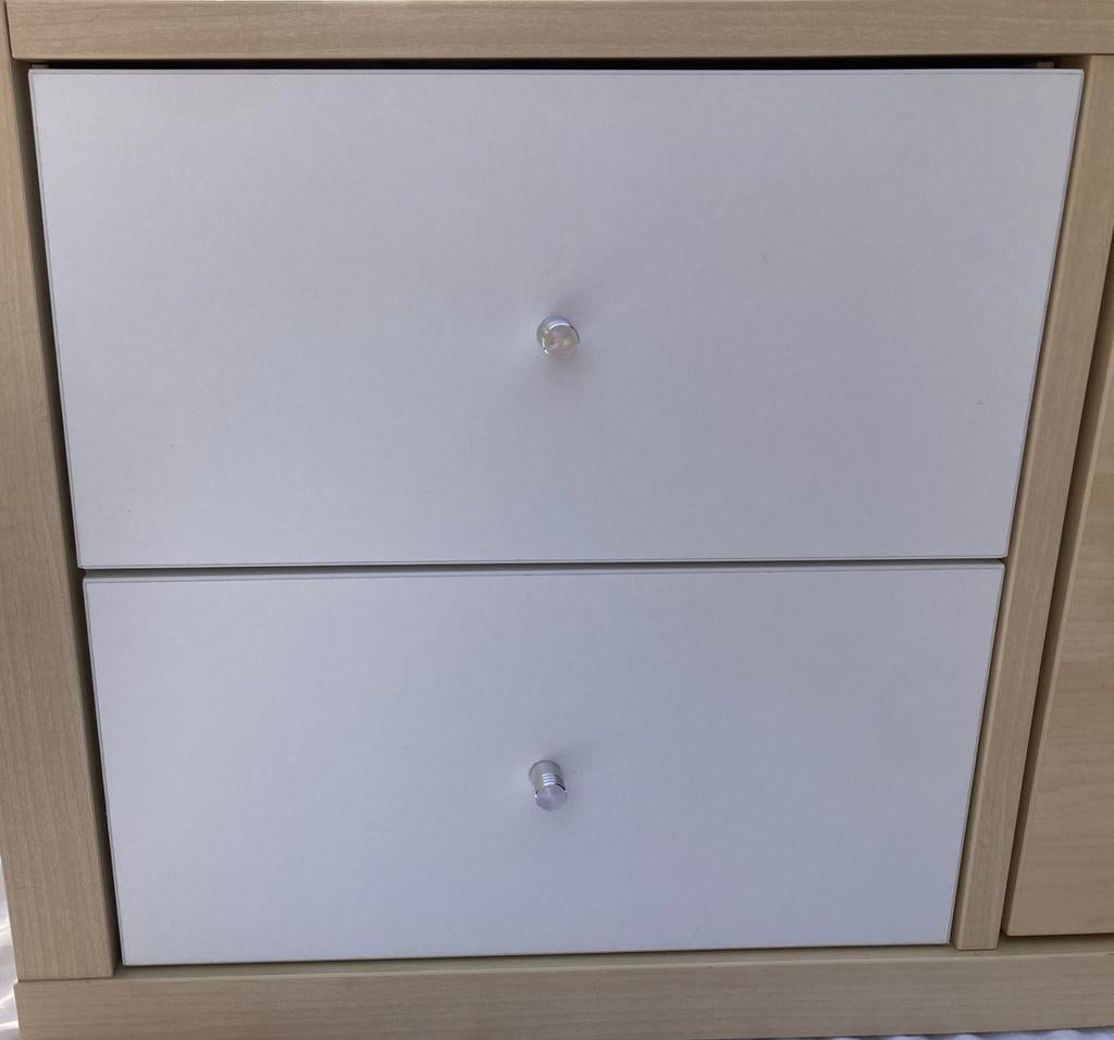 Insert à 2 tiroirs Ikea Kallax - blanc -  1 disponibles, Enlèvement, Comme neuf
