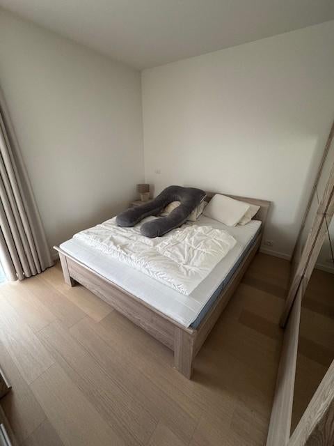 2persoon slaapkamer, Huis en Inrichting, Slaapkamer | Complete slaapkamers, Ophalen, Gebruikt, Tweepersoons, Licht eiken