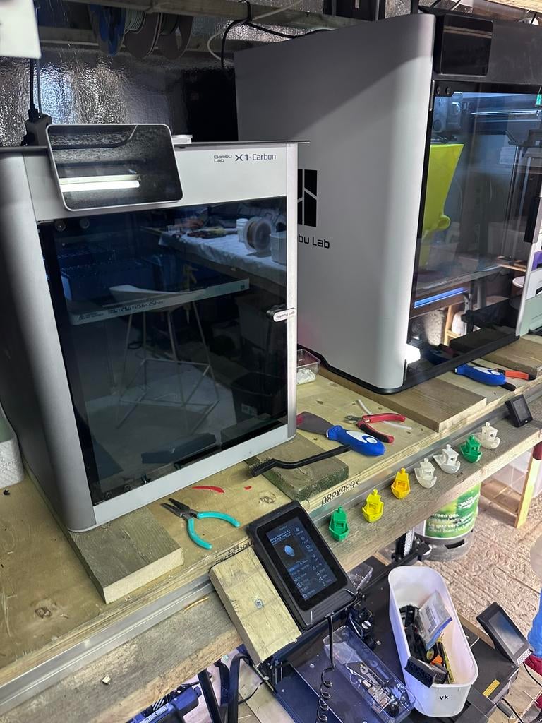 Bambulab X1C met Ams, Computers en Software, Ophalen, Ingebouwde Wi-Fi, Gebruikt