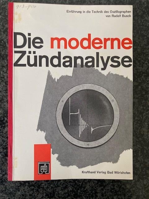 Boek Die moderne Zündanalyse, Ophalen of Verzenden