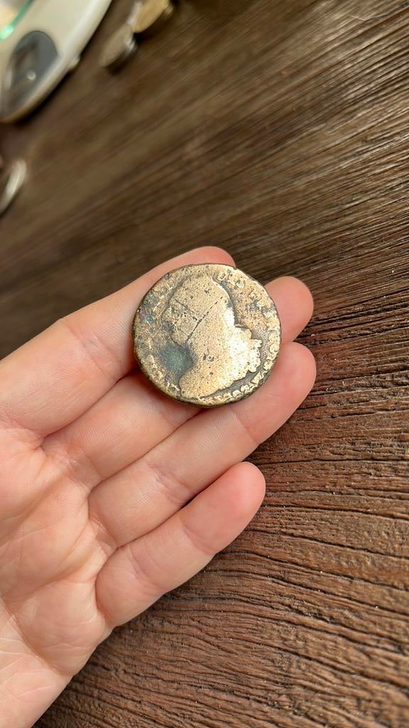 Ancienne pièce française « Louis XVI — 2 sols 1792 », Enlèvement ou Envoi, France, Monnaie en vrac