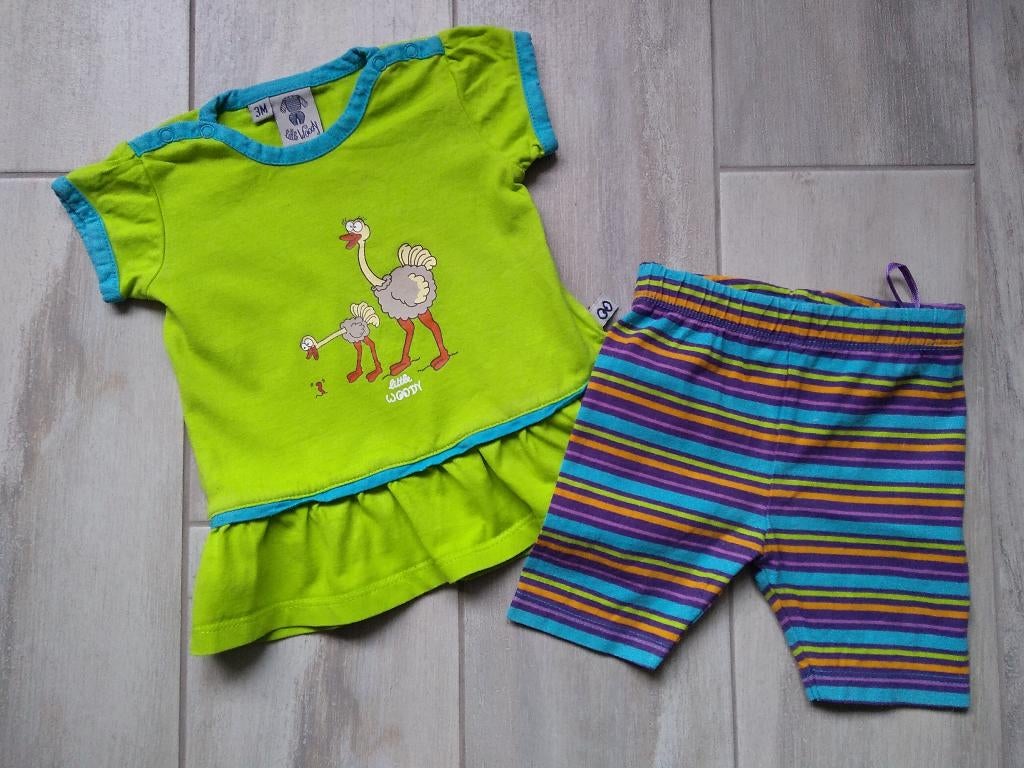 ✿ M62 - Woody pyjama thema aap, Kinderen en Baby's, Babykleding | Maat 62, Nacht- of Onderkleding, Meisje, Ophalen of Verzenden